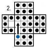 peg solitaire move 2